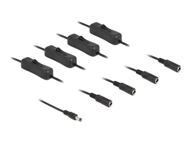 Delock - Stromkabel - Gleichstromstecker 5,5 x 2,1 mm (M)