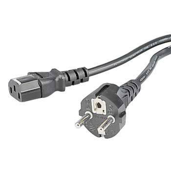 Hama - Stromkabel - IEC 60320 C13 bis CEE 7/7 (M)