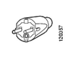 Cisco - Stromkabel - IEC 60320 C19 bis CEE 7/7 (M)