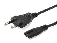 Equip 112161, 3 m, Netzstecker Typ C, C7-Koppler, H03VVH2-F, 250 V, 2.5 A