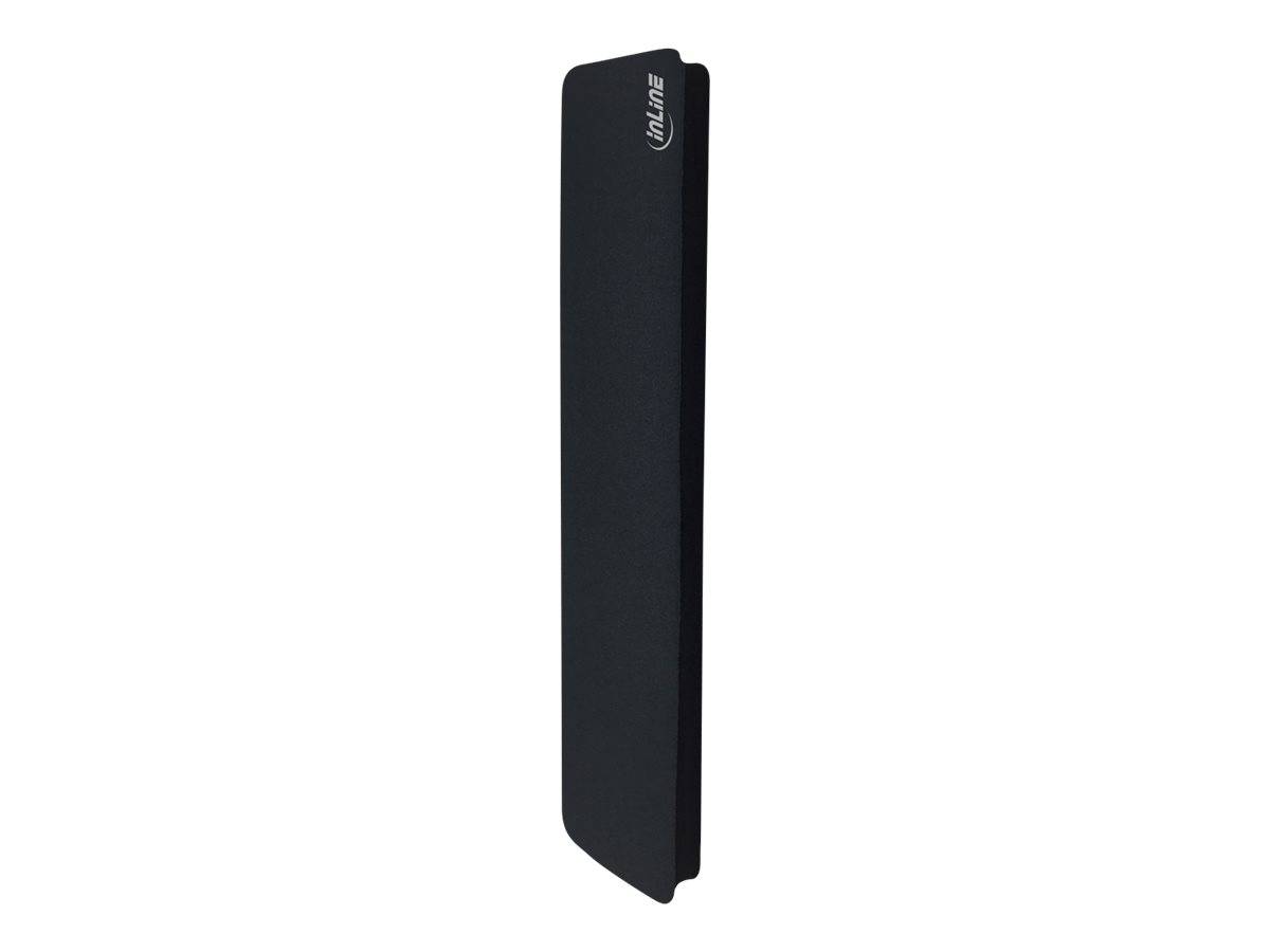 INLINE - Tastatur-Pad M - schwarz - Handballenauflage - 360x70x18mm