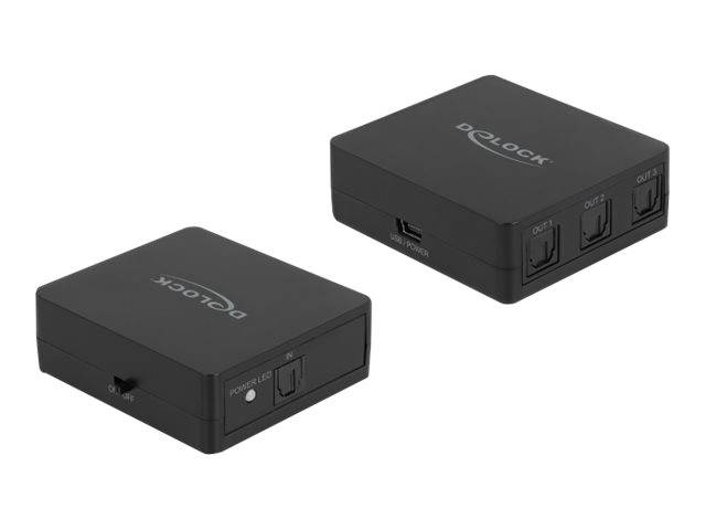 Delock - Audio-Splitter - 3 x SPDIF - Desktop