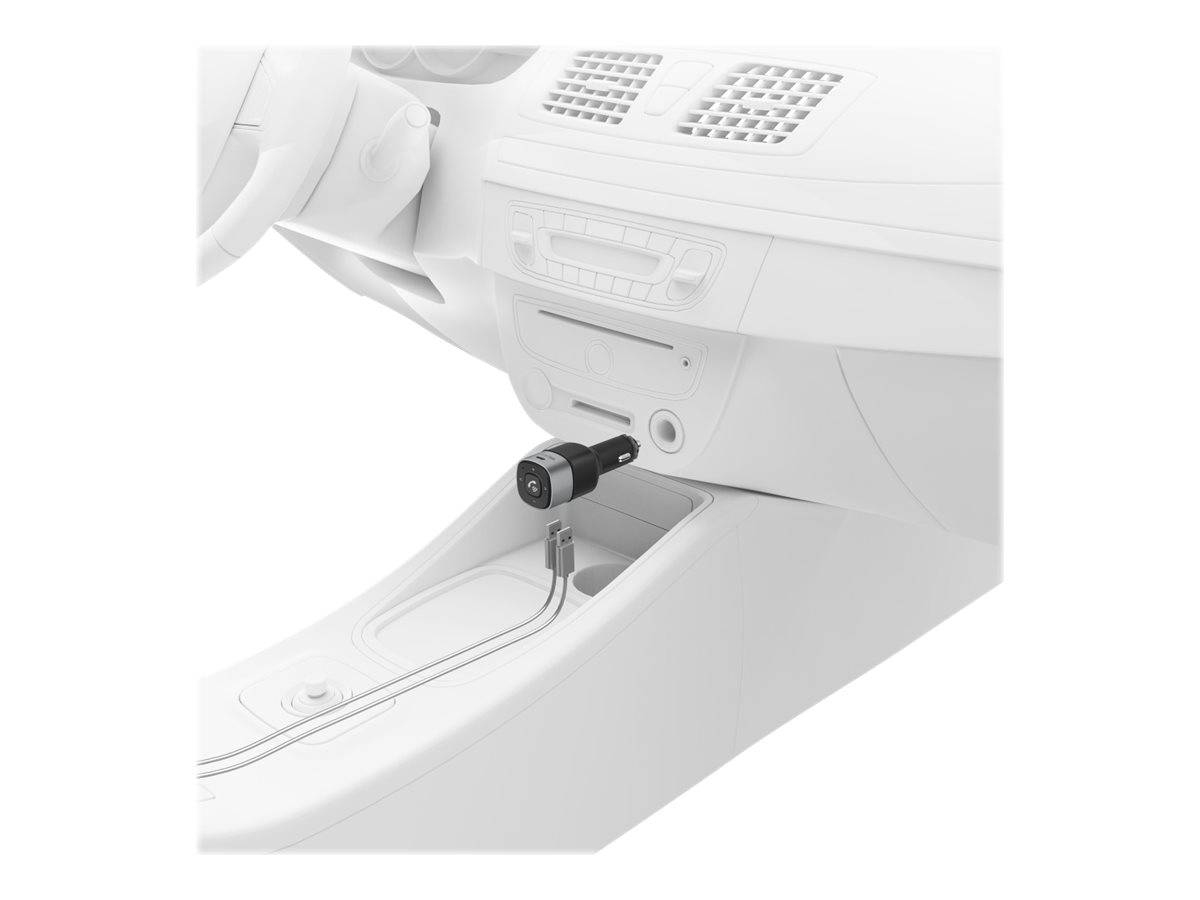 Hama - Bluetooth-Audioempfänger/-Freisprechanlage für Lautsprecher, Handy, Digital Player, Tablet