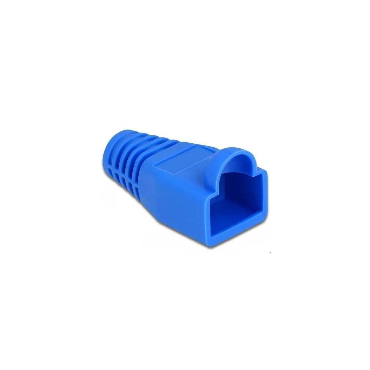 Delock Strain relief for RJ45 plug - Netzwerkkabel-Knickschutz - Blau (Packung m