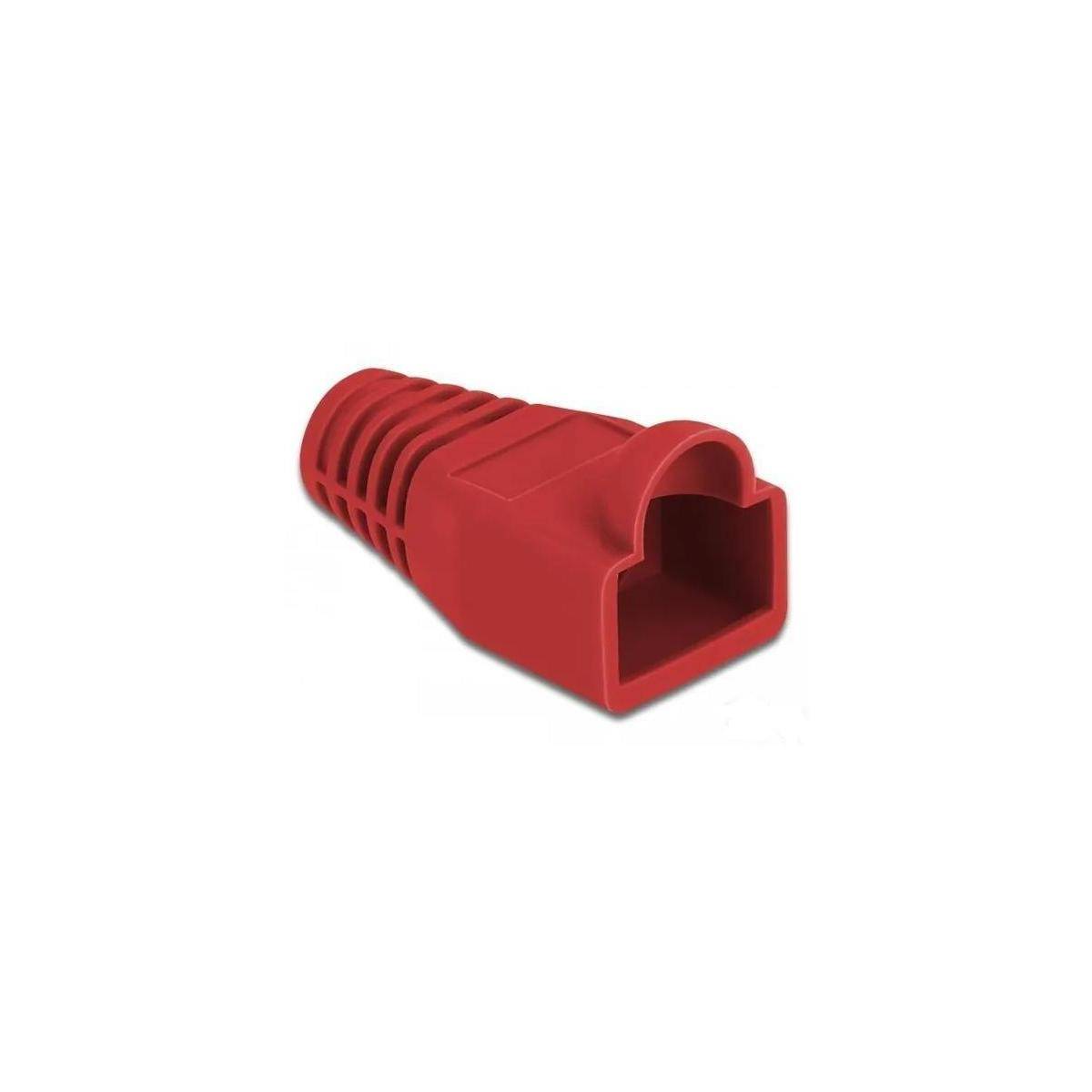 Delock Netzwerkkabel-Knickschutz - Rot (Packung mit 20) - Strain relief for RJ45