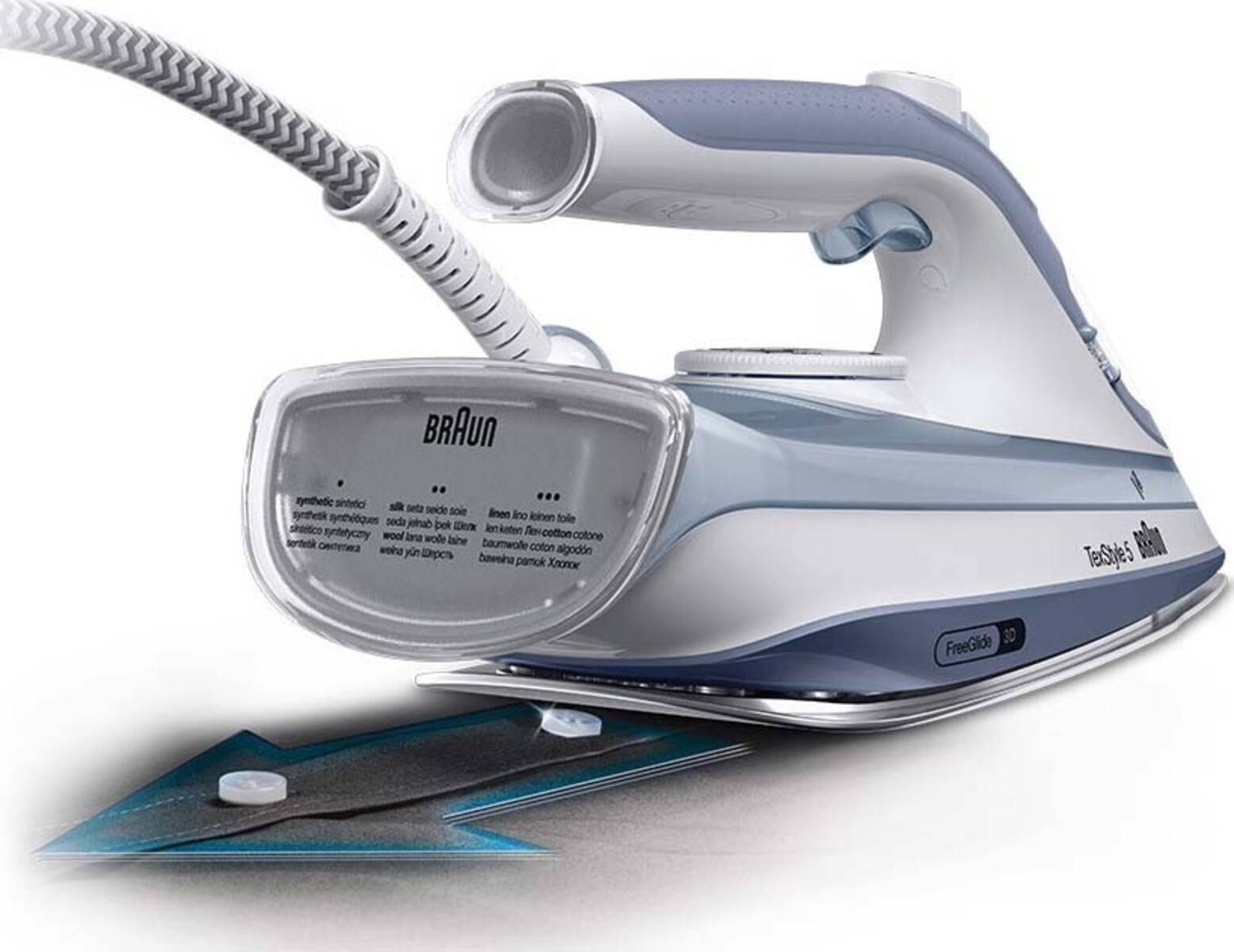 Braun Dampfbügeleisen SI 5078 GY