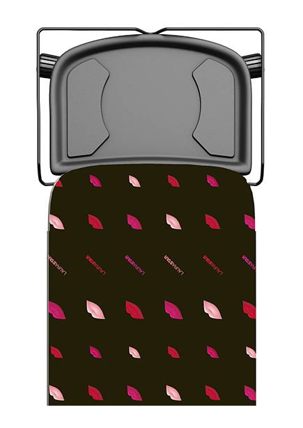 LauraStar Plusboard Lips, Baumwolle, Mehrfarbig, 1250 x 420 mm, 94 cm, 9 kg, 250 x 390 mm