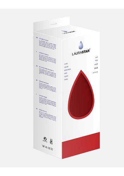 LauraStar Mycover Red, Baumwolle, Polyester, Rot, 1270 x 495 mm, Laurastar Go +, Laurastar Go, Magic Evolution II, Premium Evolution II