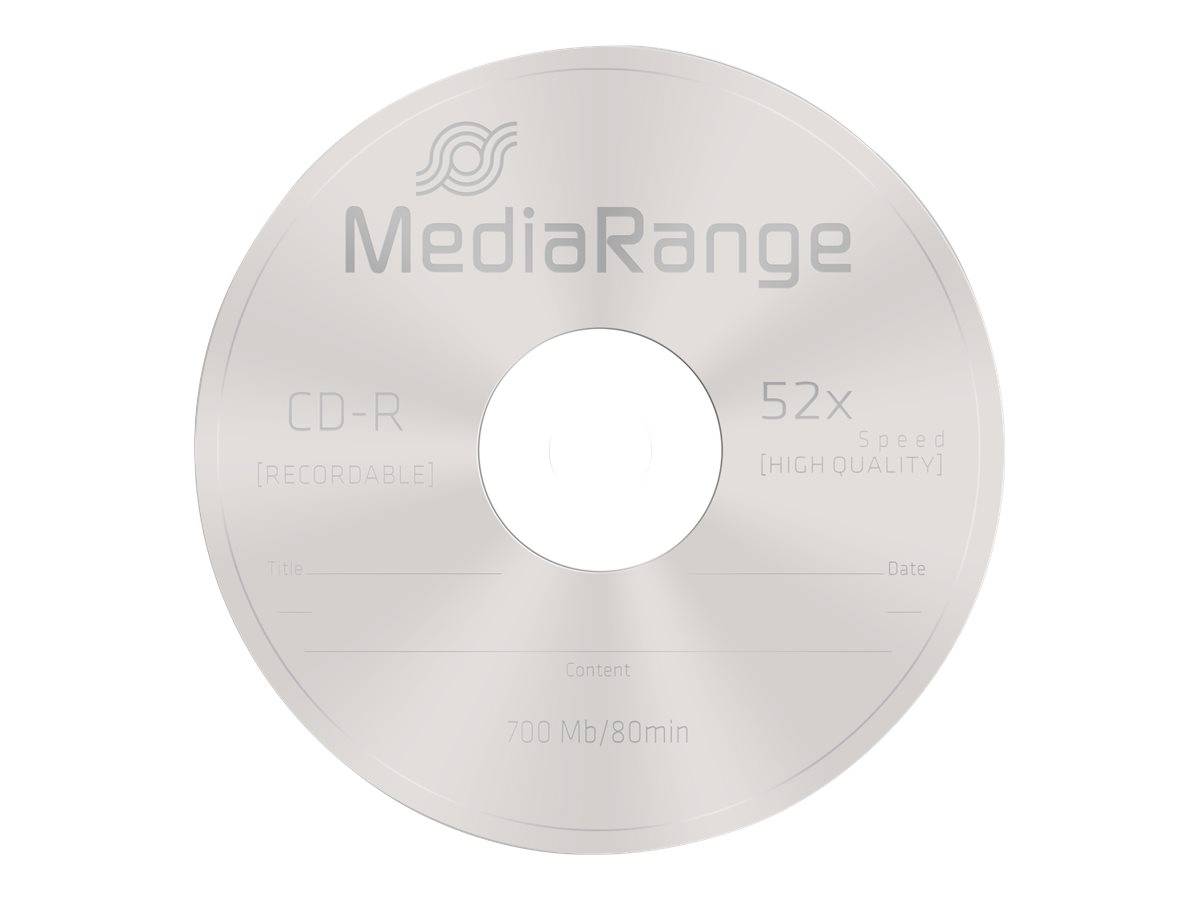 MediaRange - 50 x CD-R - 700 MB (80 Min) 52x
