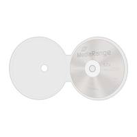 MediaRange Cliptray - CD-Umschläge - Kapazität: 1 CD - weiß (Packung mit 10)