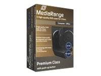 MediaRange Retail pack 3er-DVD-Box - DVD Jewel Case - Kapazität: 3 CD/DVD (Packung mit 5)