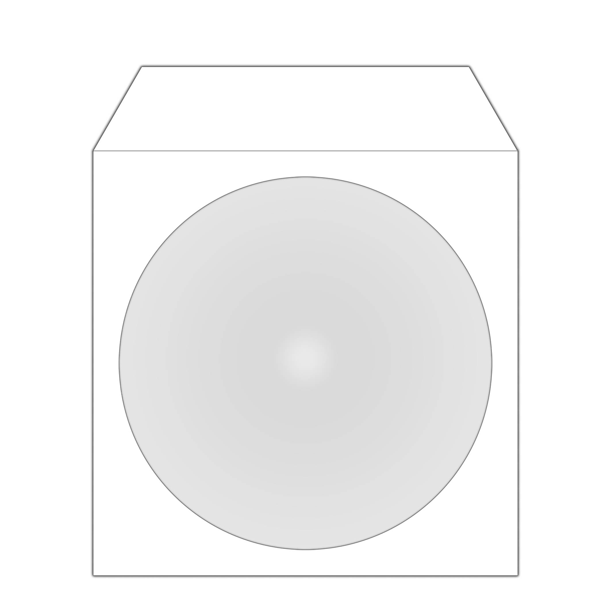 MediaRange Retailpack 50 CD Paperbag with Flagwindow