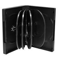MediaRange BOX35-10, DVD-Hülle, 10 Disks, Schwarz, Kunststoff, 120 mm, 33 mm