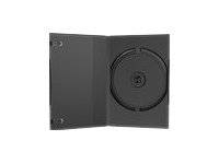 MediaRange DVD Case Single - DVD-Videobox - Kapazität: 1 CD/DVD - Schwarz (Packung mit 50)