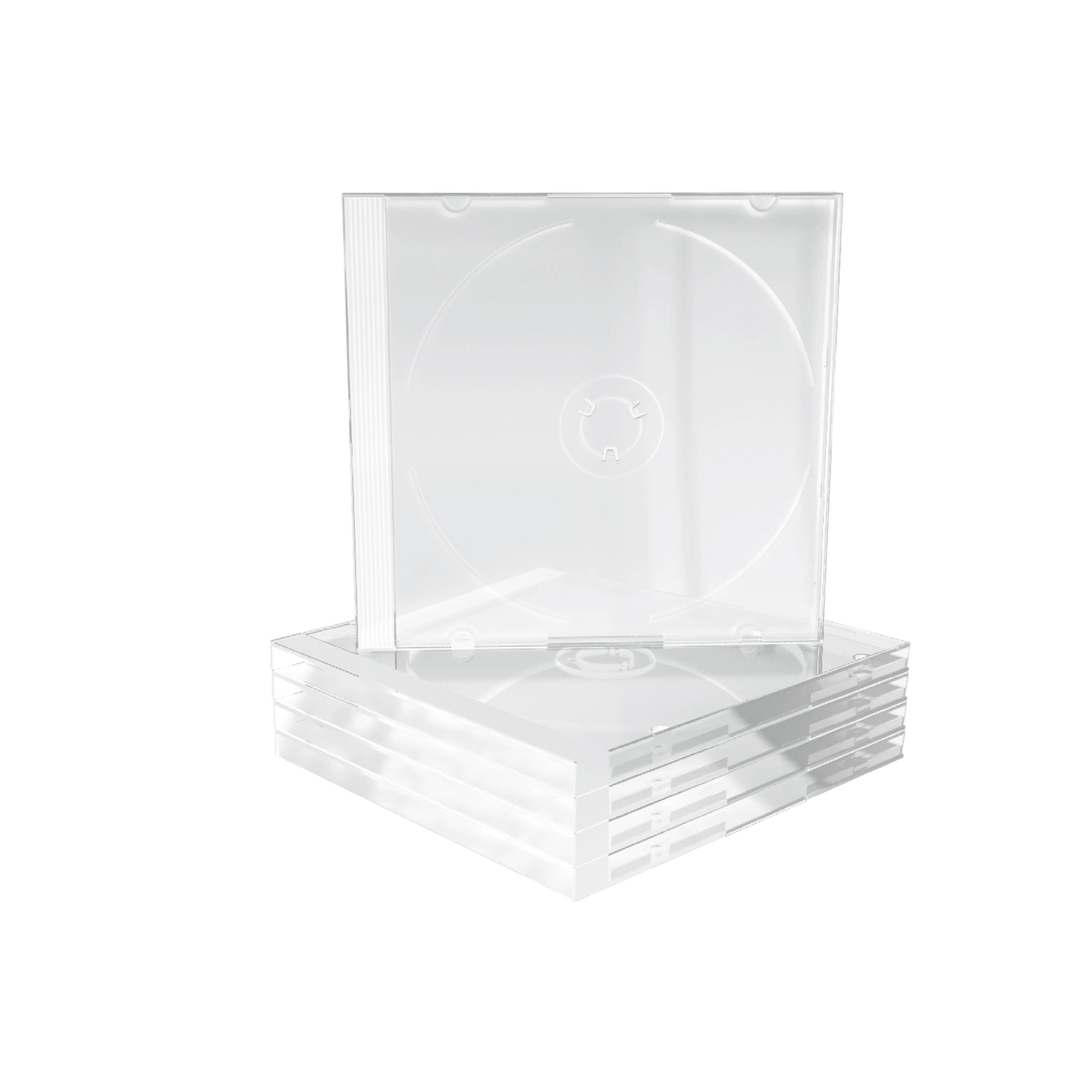 MediaRange BOX31-T, Schmuckschatulle, 1 Disks, Transparent, Kunststoff, 120 mm, 140 mm