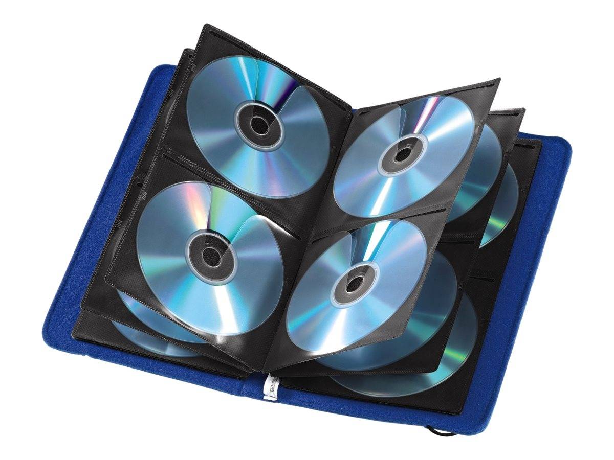 Hama "Felt" - Tasche für CD/DVD/BD-Discs - 48 CDs/DVDs