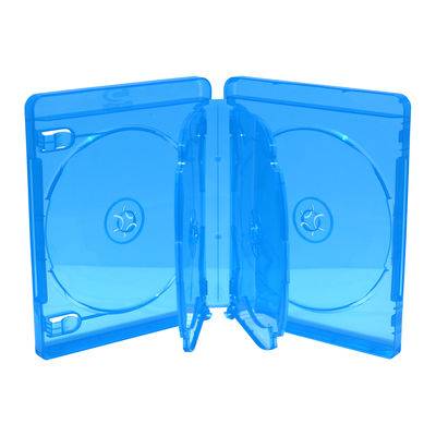 MediaRange BOX38-6-30, DVD-Hülle, 6 Disks, Blau, Kunststoff, 120 mm, 134 mm