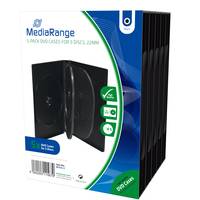 MEDIARANGE DVD Case - Medien-Aufbewahrungsbox - Kapazität: 5 DVD - Schwarz (Packung mit 5)