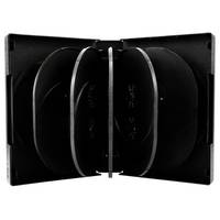 MediaRange BOX18, DVD-Hülle, 12 Disks, Schwarz, Kunststoff, 120 mm, 136 mm
