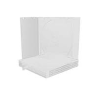 MediaRange BOX23-T, Schmuckschatulle, 1 Disks, Transparent, Kunststoff, 120 mm, 140 mm