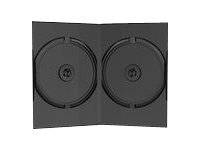 MediaRange - DVD-Videobox - Kapazität: 2 CD/DVD - Schwarz (Packung mit 50)