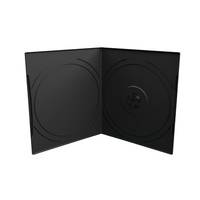 MediaRange BOX10, DVD-Hülle, 1 Disks, Schwarz, Kunststoff, 120 mm, 125 mm