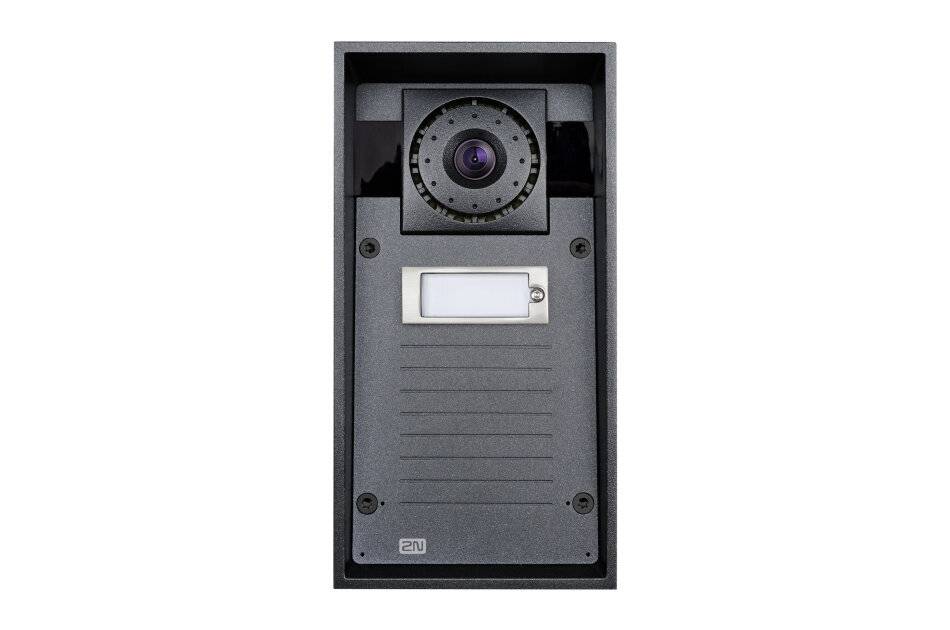 2N IP Force 1Button HDCam, Netzwerk Türstation, eine Ruf Taste, HD Kamera, 10W Lautsprecher, IK10, IP69K
