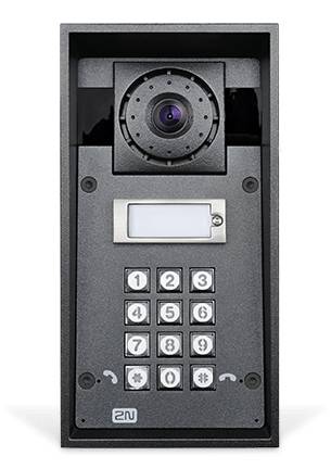 2N TELECOMMUNICATIONS - 2N IP Force 1 Button, HD Camera, Keypad, 10 W Loudspeaker - Videogegensprechanlage - verkabelt (