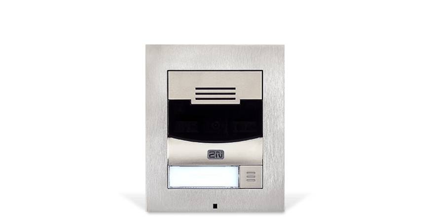 2N TELECOMMUNICATIONS - 2N 9155301F, Satinierter Stahl, IK08, 1280 x 960 Pixel, 640 x 480 Pixel, -40 - 60 °C, -40 - 70 °