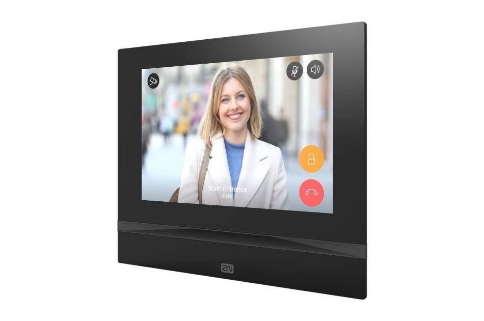 2N Indoor View Black, Netzwerk Innensprechstelle, 7" Touch Display, für 2N IP Türsprechstelle, schwarz