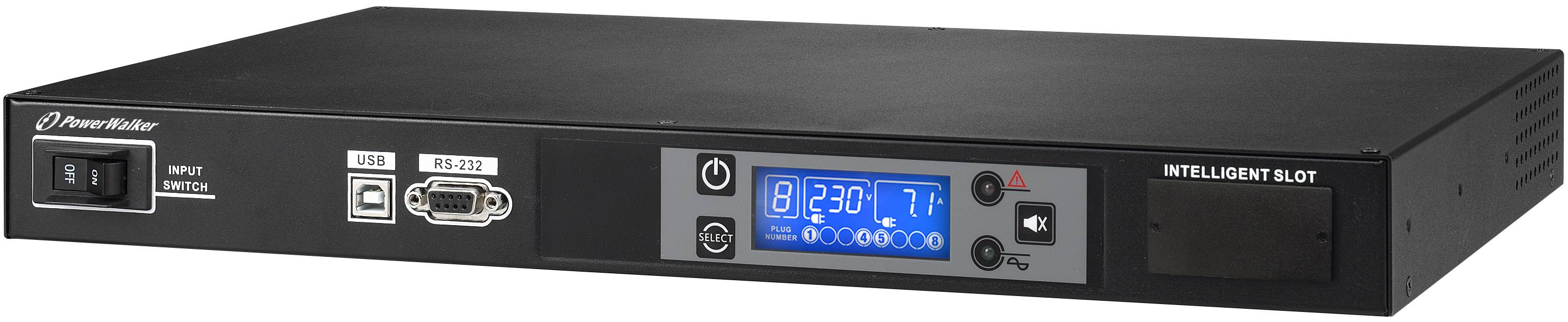 BLUEWALKER - PowerWalker PDU RC-16A - Stromverteilungseinheit (Rack - einbaufähig)