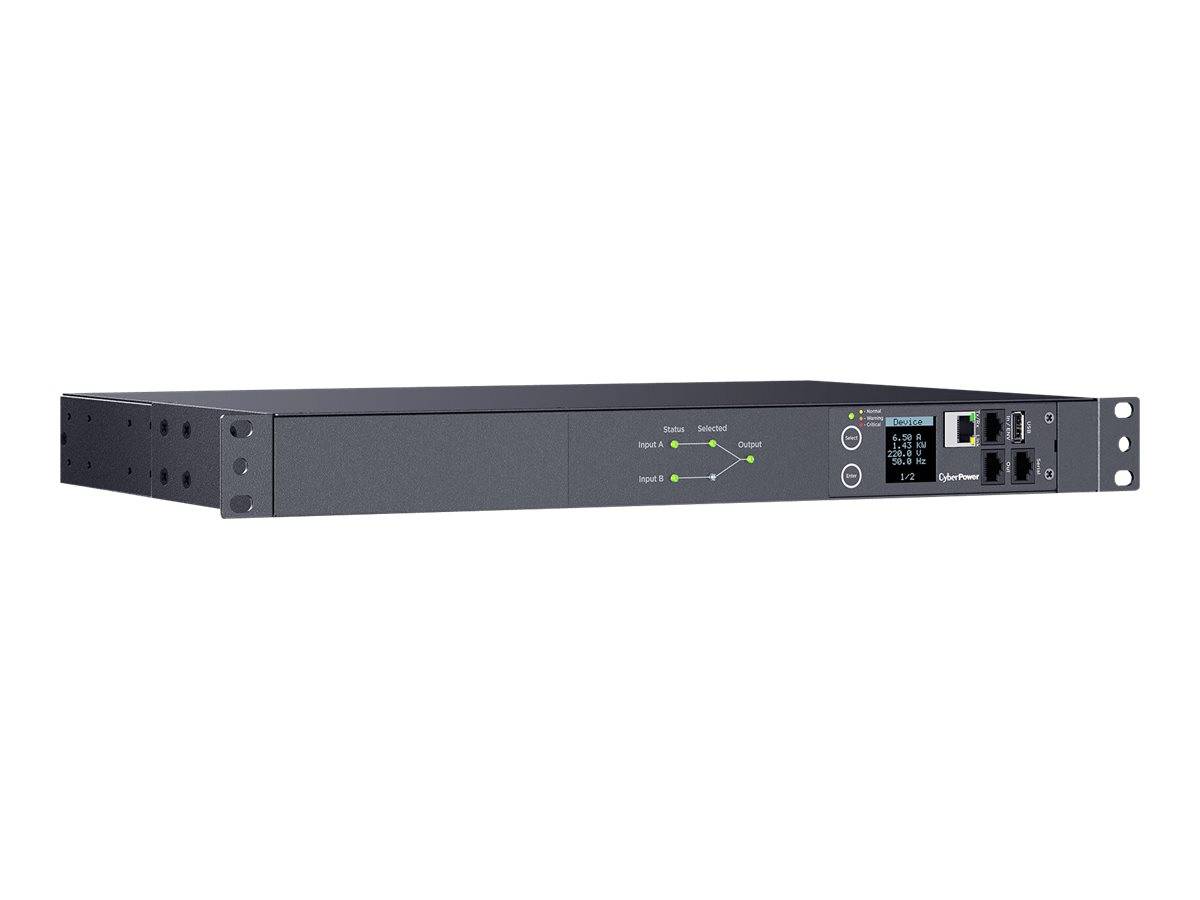 CYBERPOWER SYSTEMS - CyberPower Switched ATS PDU44004 - Stromverteilungseinheit (Rack - einbaufähig)