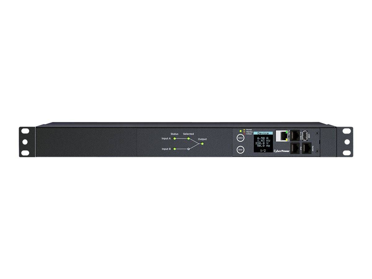 CYBERPOWER SYSTEMS - CyberPower Switched ATS PDU44005 - Stromverteilungseinheit (Rack - einbaufähig)