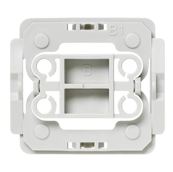 HomeMatic Berker B1 EQ3-ADA-B1 - Schaltmontageadapter (Packung mit 20)