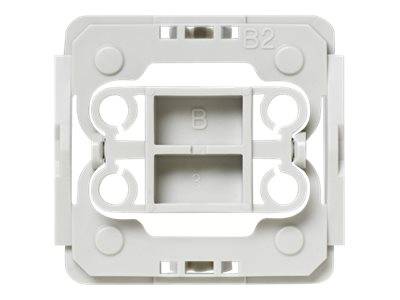 HomeMatic Berker B2 EQ3-ADA-B2 - Schaltmontageadapter (Packung mit 20)