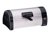 Cloer 3080 - Elektrobackofen - 570 W - gebürsteter