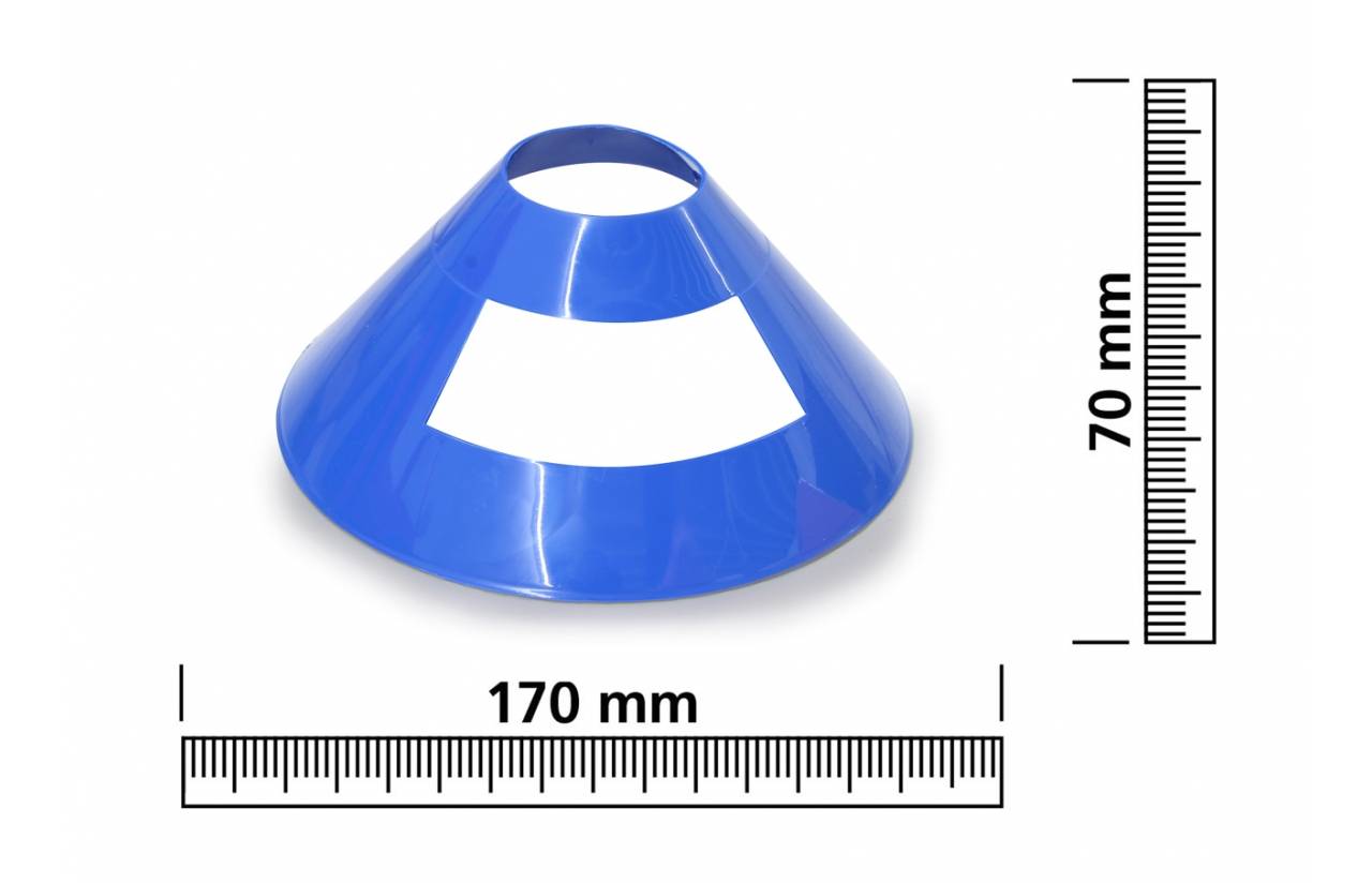 Jamara Markierungsteller Traffic blau VE4, Verkehrskegel, Blau, 4 Stück(e), Kunststoff, 170 mm, 70 mm