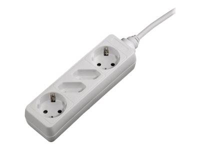 Hama 4-Way Power Strip with Child Protection
