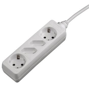 Hama 4-Way Power Strip with Child Protection