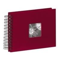 Hama Spiral Album "Fine Art", burgundy, 17x22/50, Rot, 10 x 15, 13 x 18, 170 mm, 220 mm