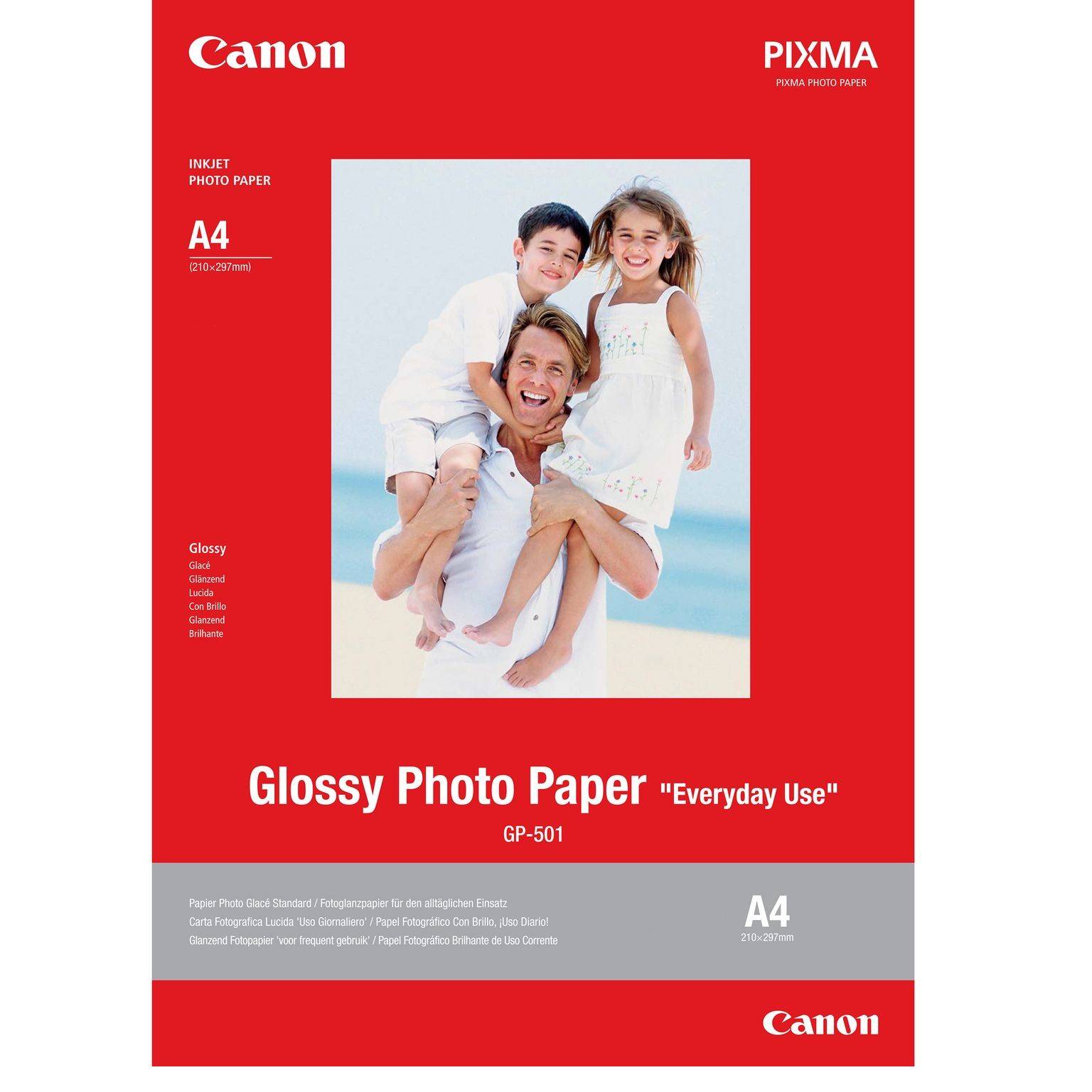 Canon GP-501 - Glänzend - weiß - A4 (210 x 297