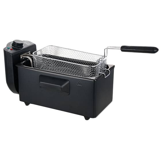 Emerio DF-120482.2, Fritteuse, 3 l, Eins/Eine(r), Schwarz, Drehregler, Eigenständig