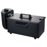 Emerio DF-120482.2, Fritteuse, 3 l, Eins/Eine(r), Schwarz, Drehregler, Eigenständig