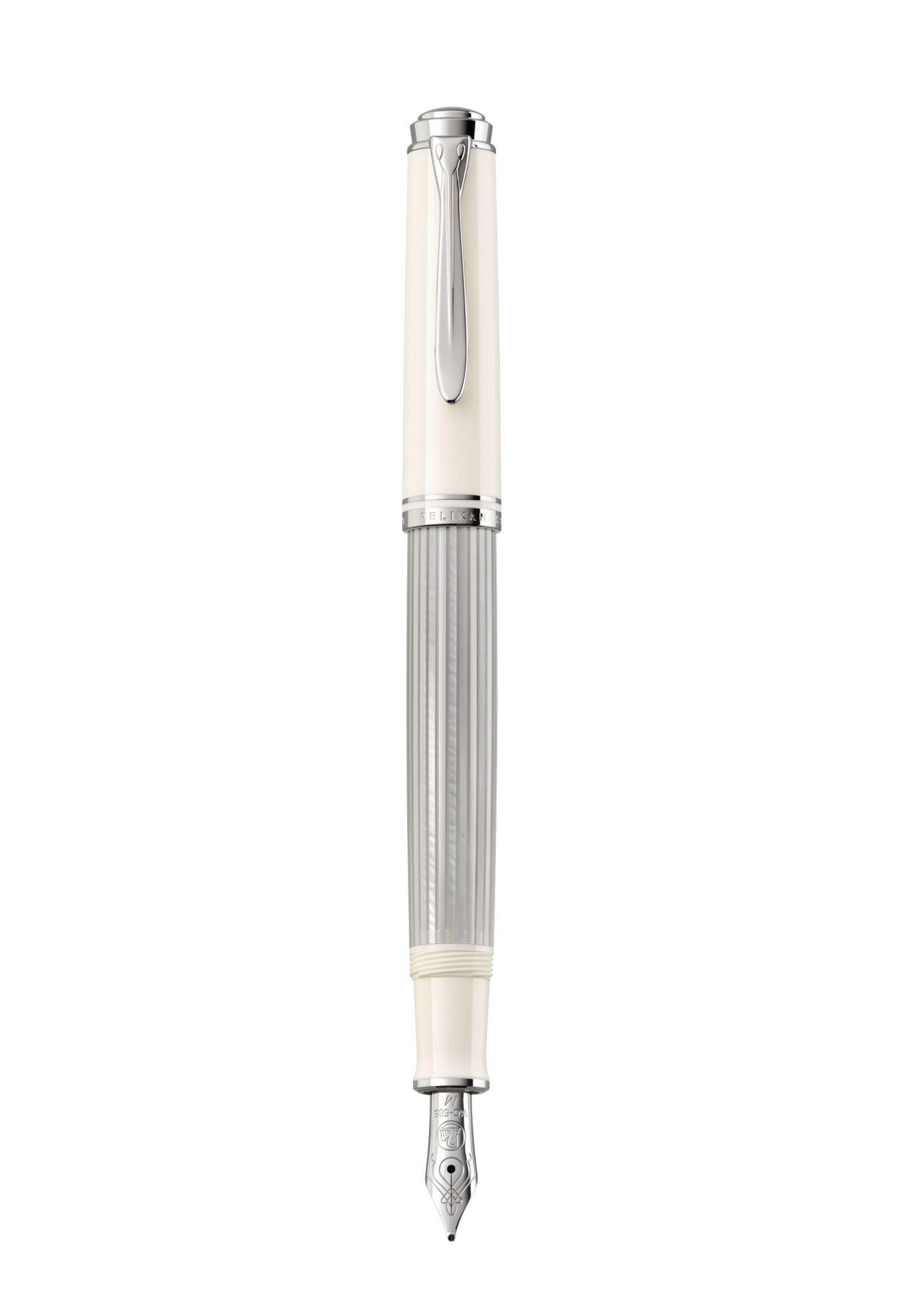 Pelikan 815437, Silber, Weiß, Rundspitze, 1 Stück(e)