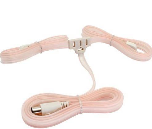 INLINE - Wurfantenne - Dipol - für UKW mit IEC Kupplung 75Ohm