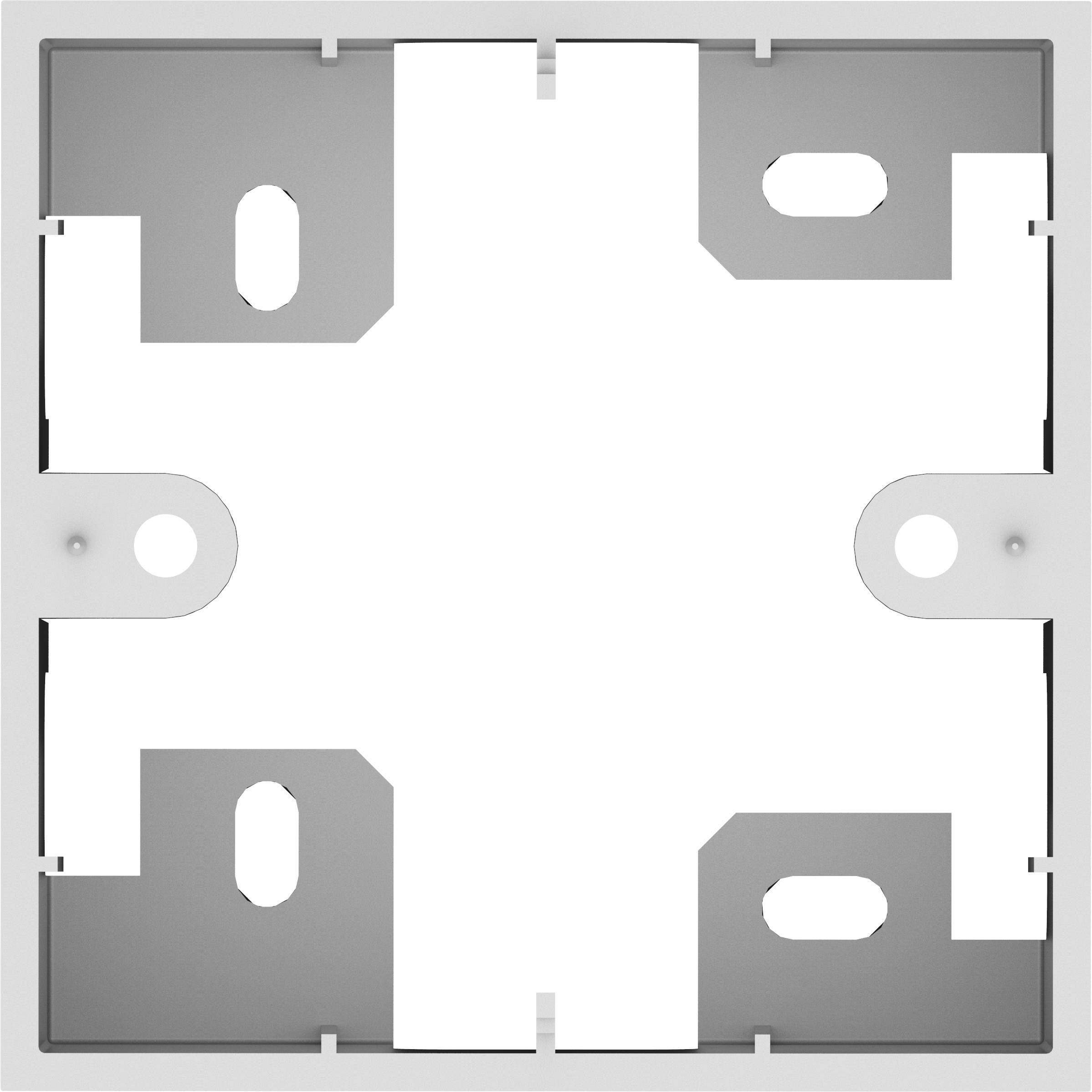 Vision TC3 BACKBOX1G, Weiß, 86 mm, 86 mm, 45 mm