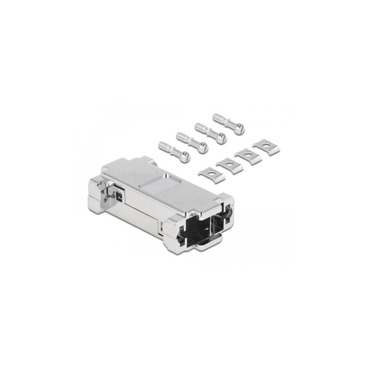 66813 - Gehäuse für 2 x D-Sub 9 Pin