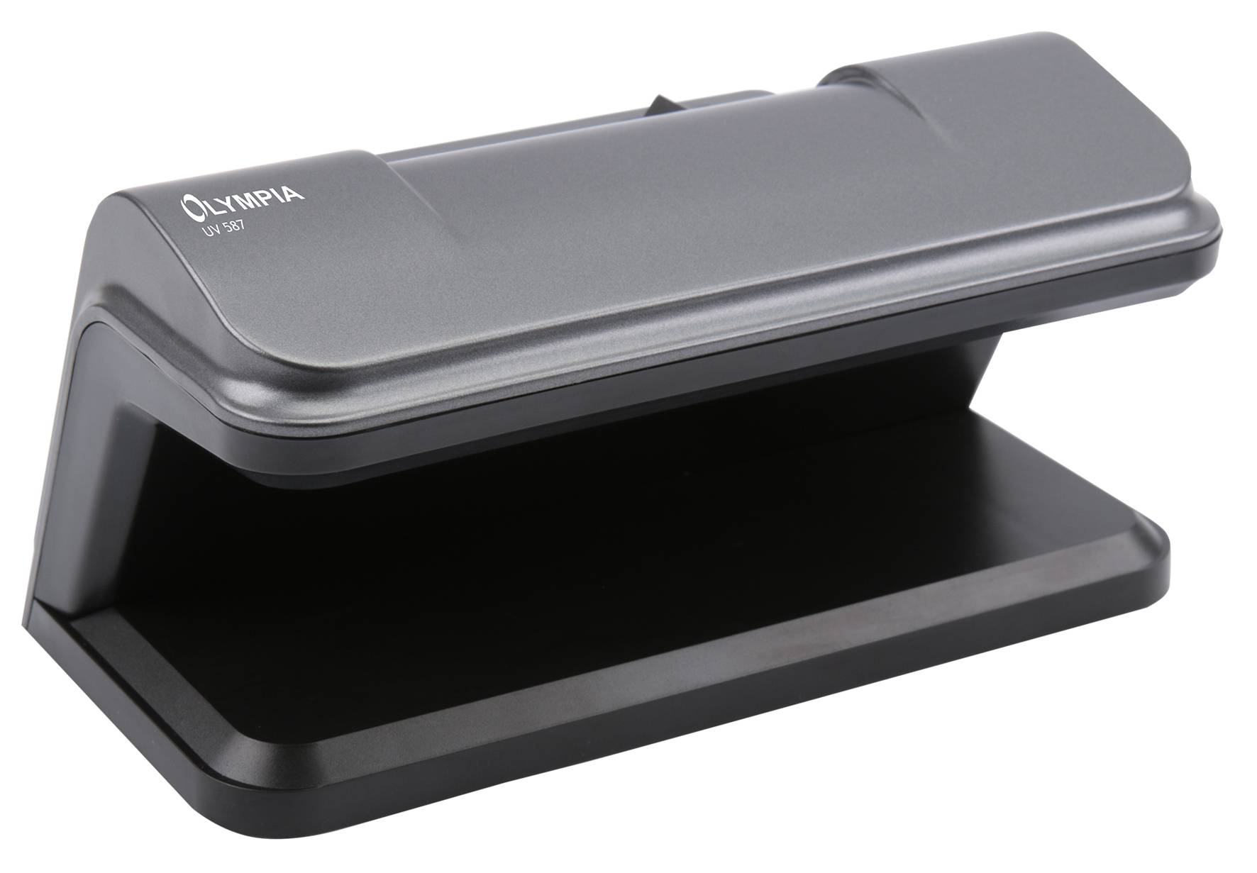Olympia UV 587, Multi-Währung, Ultraviolett (UV), Schwarz, 2 Lampen, 3 W, Akku