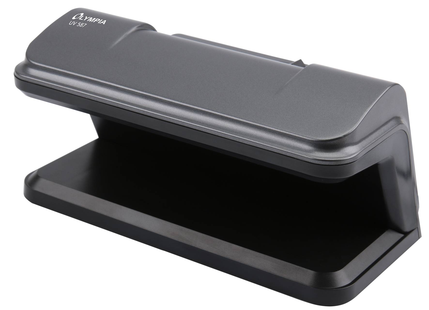 Olympia UV 587, Multi-Währung, Ultraviolett (UV), Schwarz, 2 Lampen, 3 W, Akku