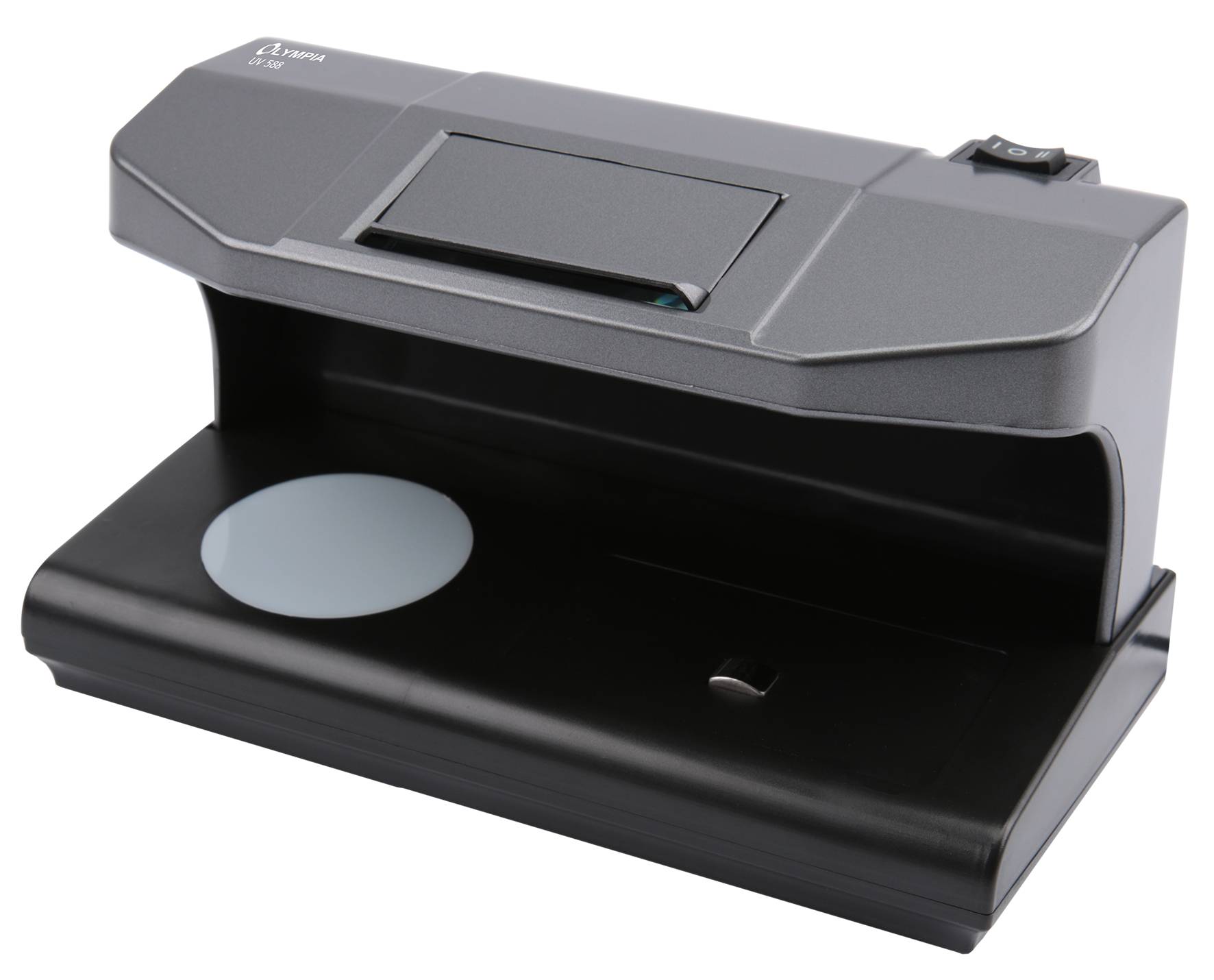 Olympia UV 588, Multi-Währung, Ultraviolett (UV), Schwarz, 2 Lampen, UV, 3 W